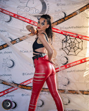 Red Leather pants
