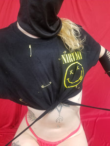 Nirvana Crop Tee