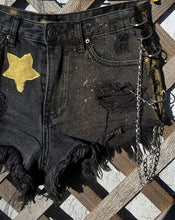Sandy West denim shorts